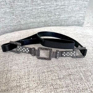 Vintage Sandy Duftler Designs Genuine Leather Belt